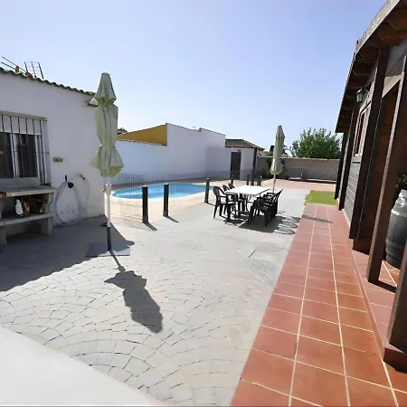 Villa Casa Con Piscina Privada, Cerca De La Playa Y Aire Acondicionado Chiclana de la Frontera Esterno foto