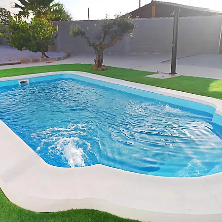 Villa Casa Con Piscina Privada, Cerca De La Playa Y Aire Acondicionado Chiclana de la Frontera Esterno foto
